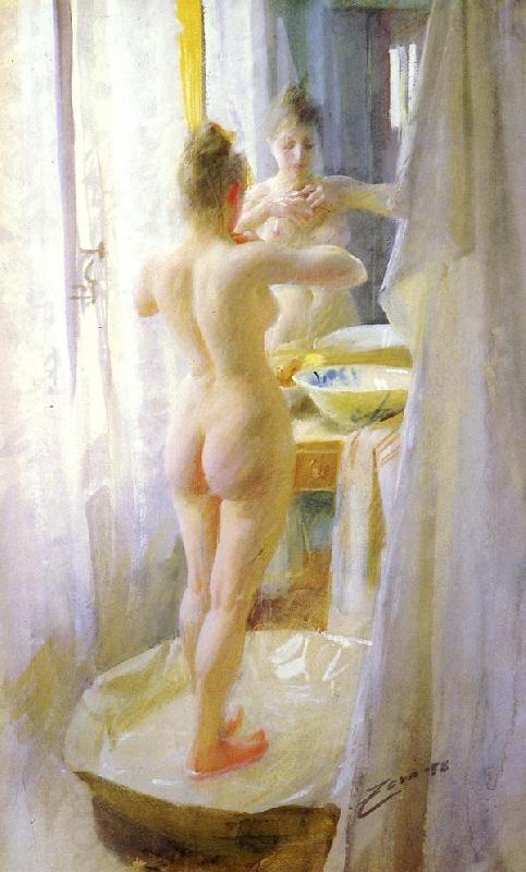 Anders Zorn The Tub China oil painting art